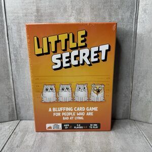 Exploding Kittens Little Secret Bluffing Card Game for Family and Friends